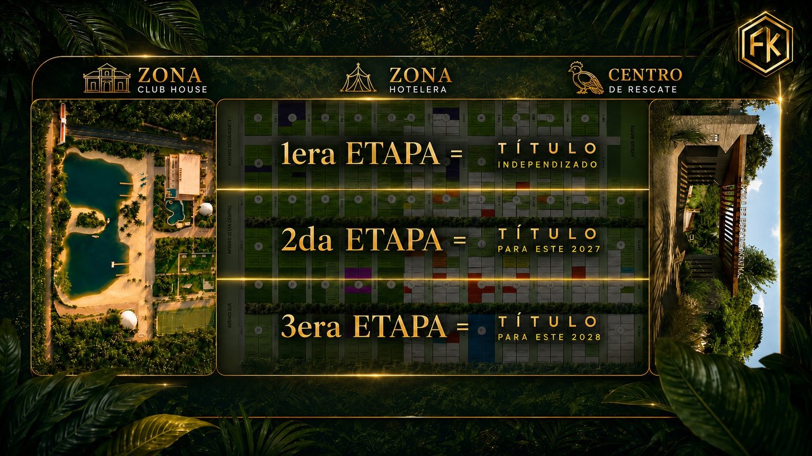 Plano Zona Hotelera FK Club Resort